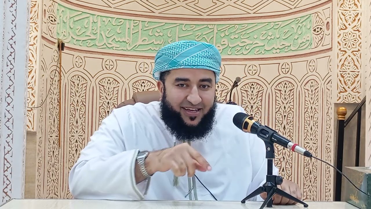 قصة الصحابي عبدالله بن مسعود ، للأستاذ ماهر البلوشي ، جامع الأنفال بالمعبيلة الجنوبية.