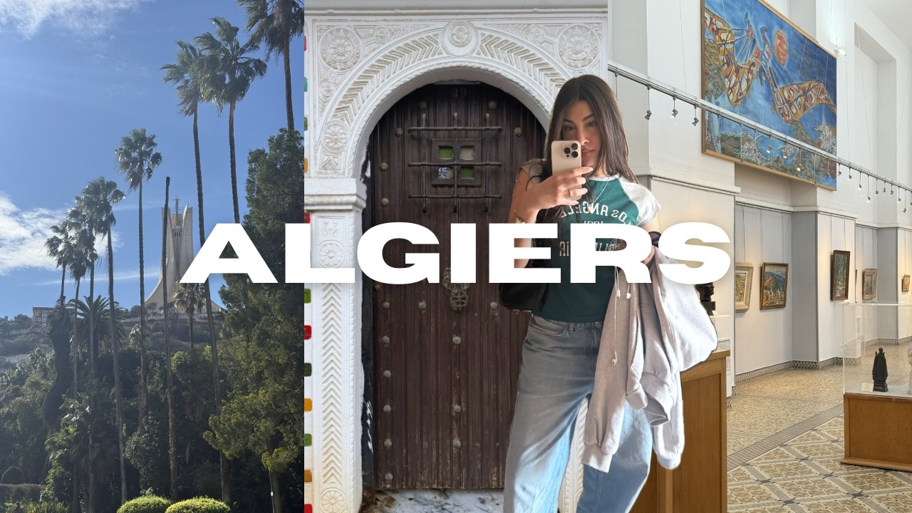 slow winter days in ALGIERS | martyrs memorial, museums & café-hopping