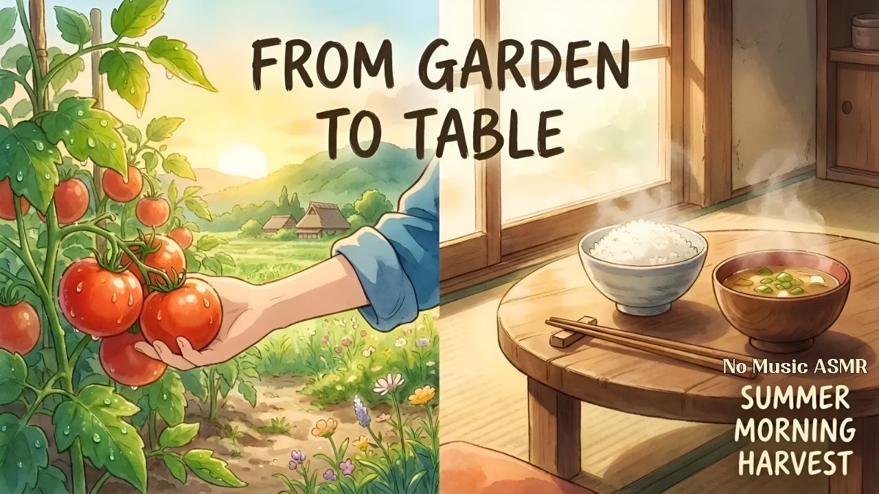 From Garden to Table  | No Music ASMR