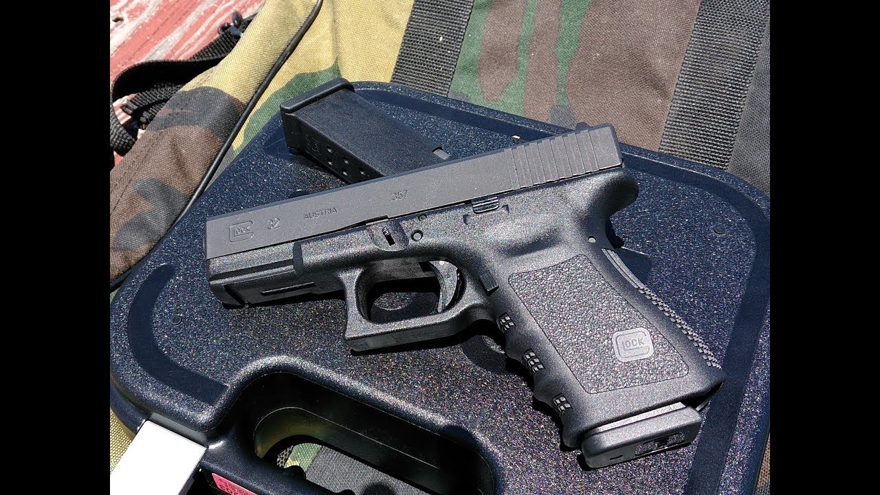 Обзор настольного пистолета Glock G32 .357 Sig Gen 3!