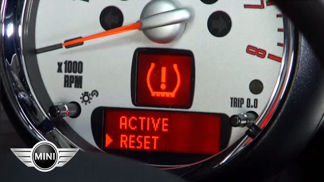 MINI Tire Pressure Monitor Reset | MINI How-To