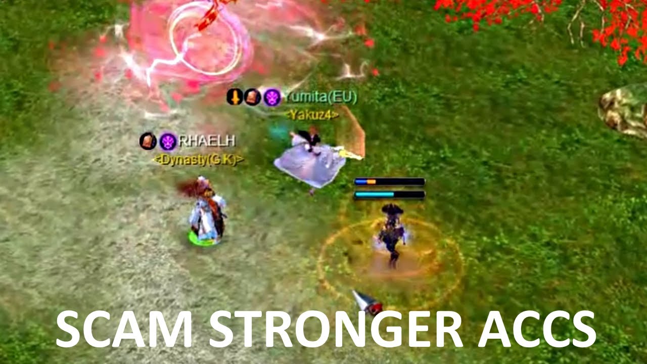 Age of Wushu 九阴真经 - 2 vs 2 against scammers (ft. RHAELH)