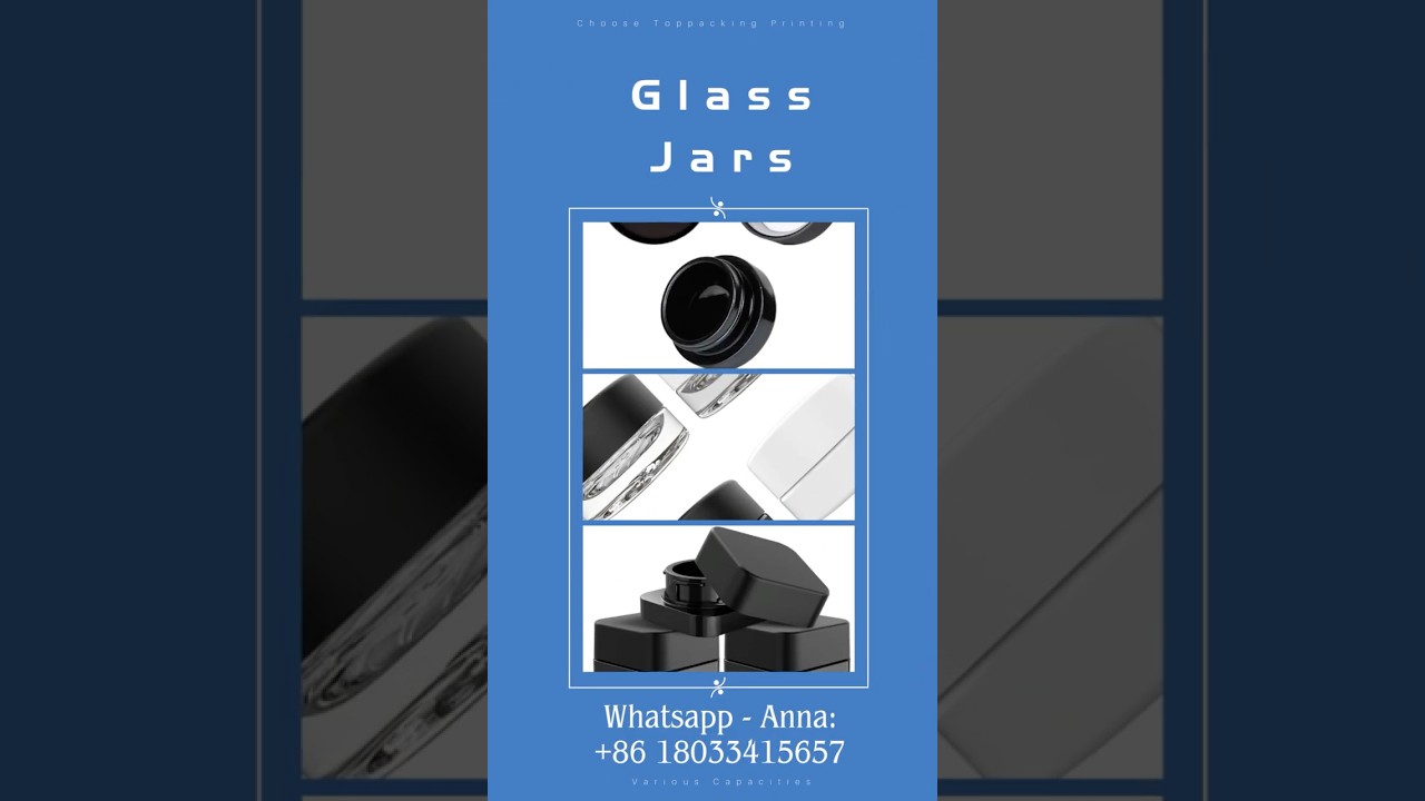 3.5g 100ml Child Resistant 8th Flower Storage Smell Proof Miron Black Ultraviolet Glass Jar Stash