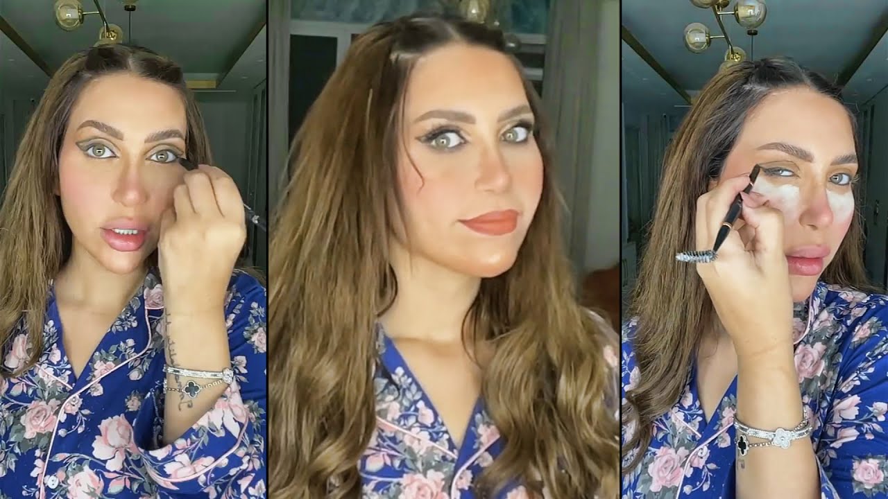 دكتوره خلود ميك اب تتوريال اي لاينر الهبه 💄