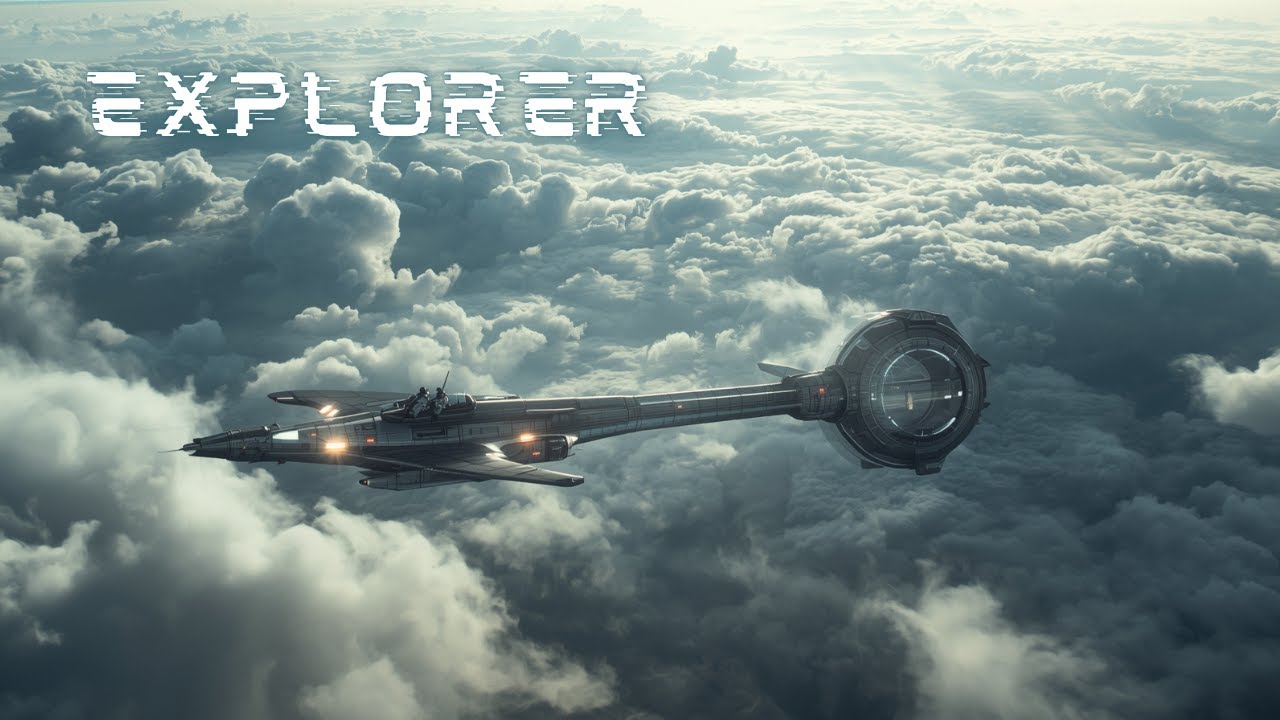 Above the Clouds | Futuristic Sci-Fi Study Music for Deep Focus & Concentration