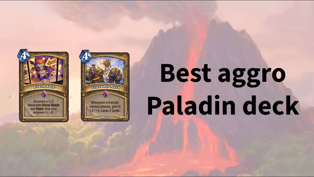 [Deck guide] Aggro Paladin (budget legend climb)