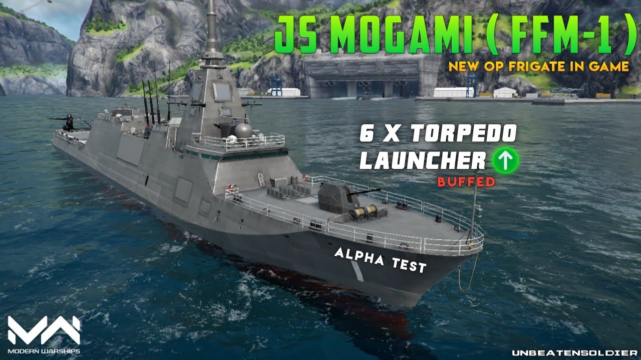 Modern Warships : JS Mogami got massive buff in alpha test  || 6 Torpedo now 💀 || Alpha Test || MW