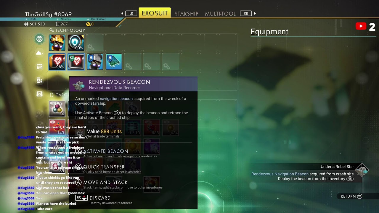 No Man's Sky! Exploring the Universe and Upgrading My Tech