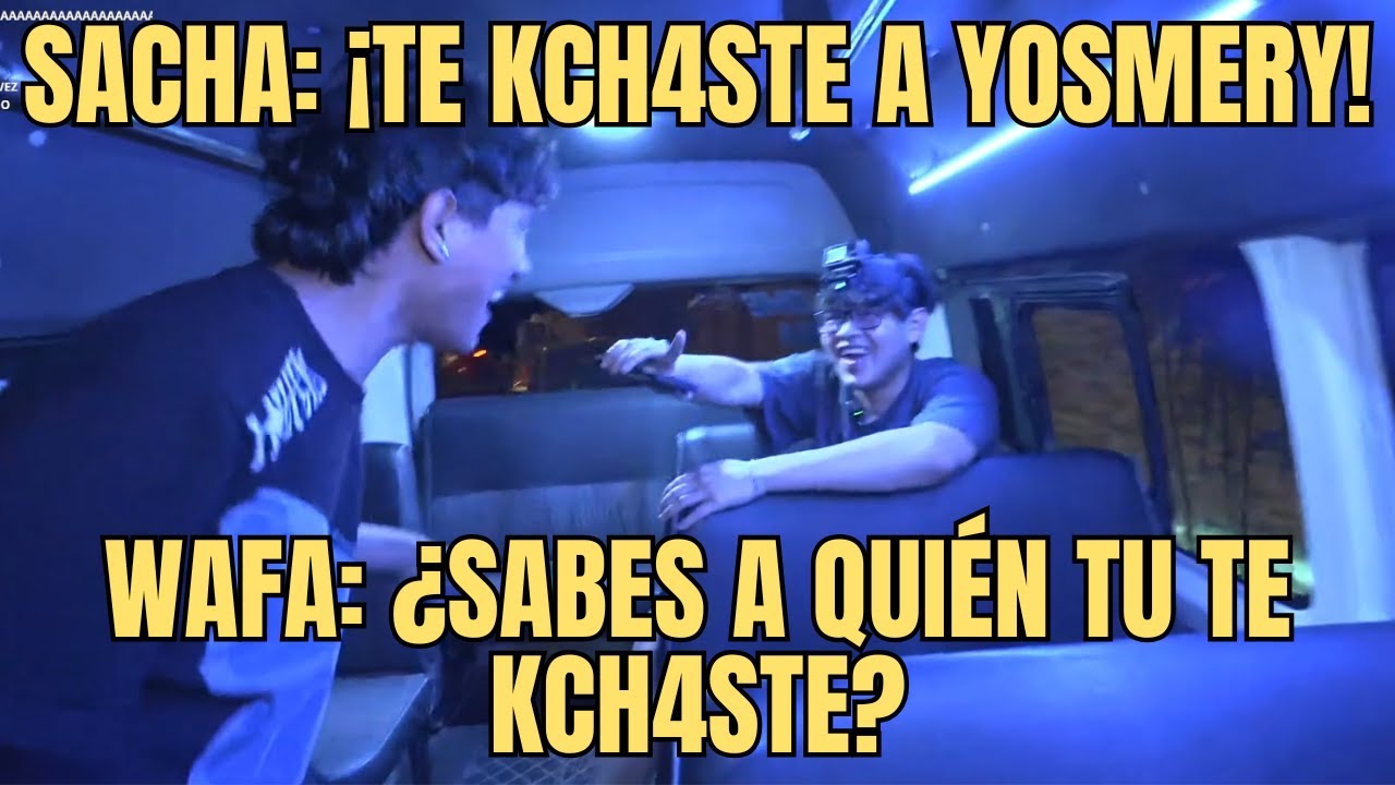 SACHA SE RECONTRA PALTEA POR LO QUE DIJO WAFA 😳