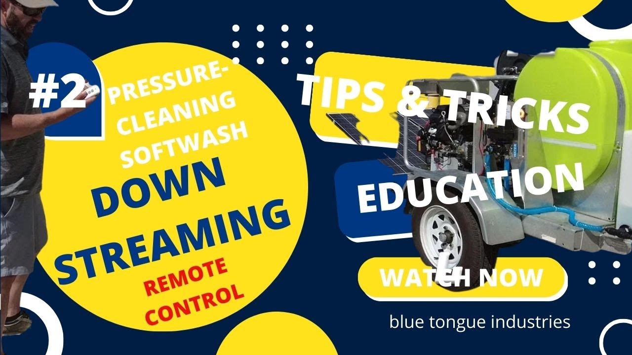 DownStream Injection with Remote Control | House Washing, Fleet Cleaning