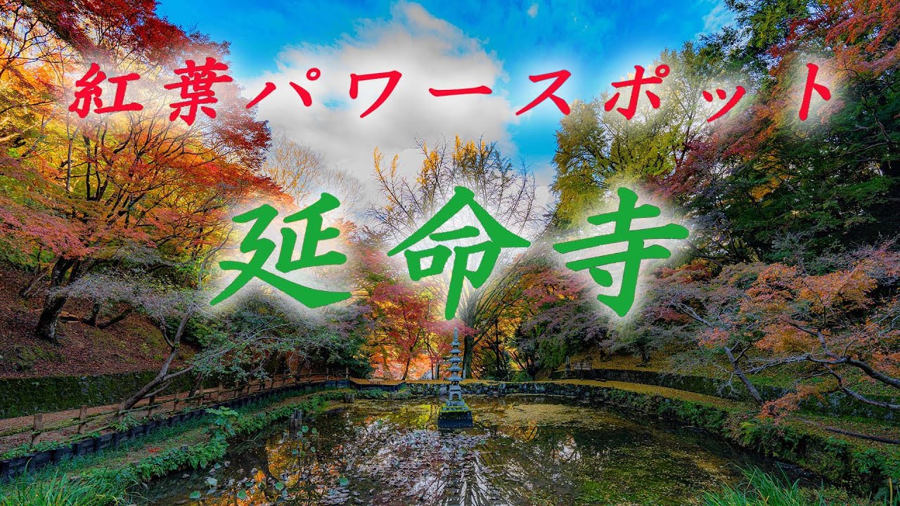 パワースポット巡りの旅へ 紅葉の延命寺 楠木正成ゆかりの毘沙門天が守る古刹