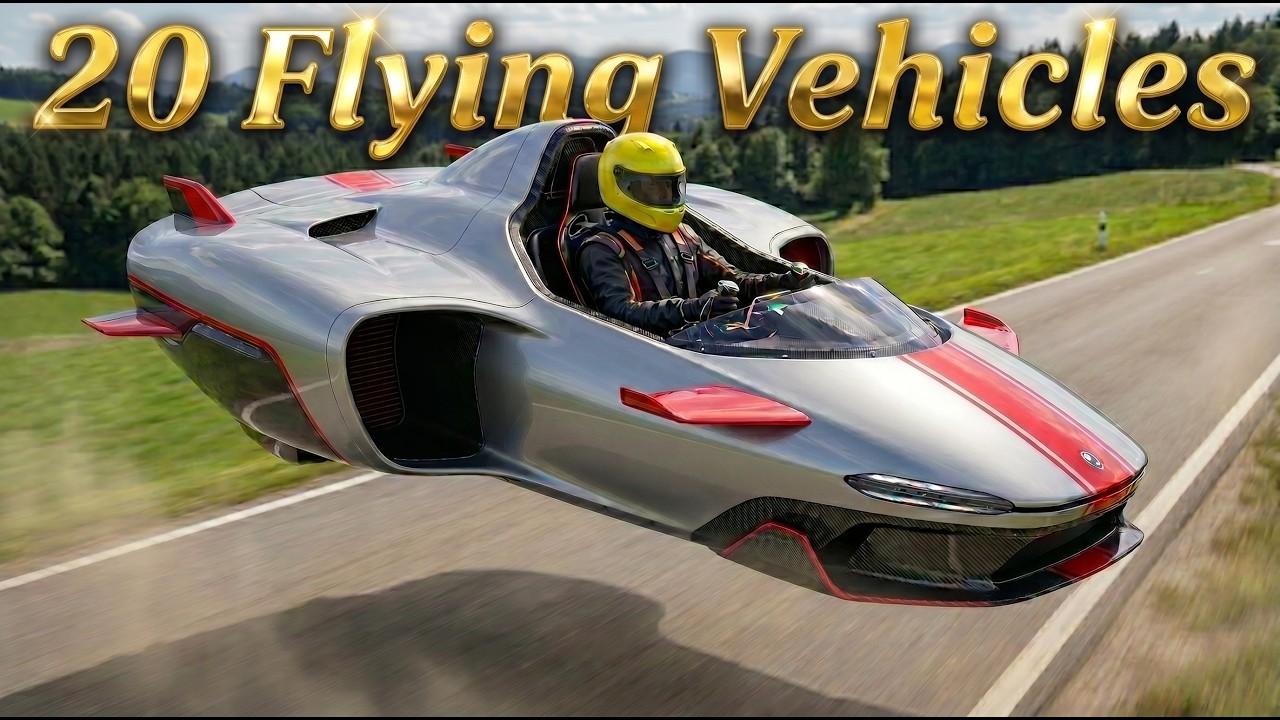 20 Flying Vehicles That Will Change Travel Forever