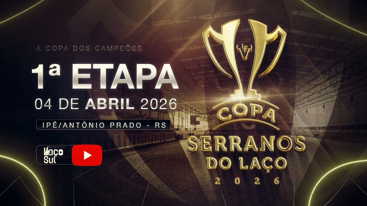 1&ordf; ETAPA COPA DOS CAMPE&Otilde;ES SERRANOS DO LA&Ccedil;O - IP&Ecirc;/ANT&Ocirc;NIO PRADO - RS