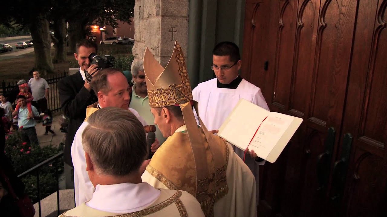 Diocese of Bridgeport / Bishop Caggiano Door Knocking Ritual