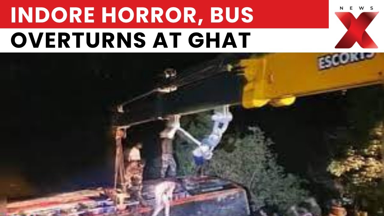 Indore Bus Accident: 3 Lives Lost in Gorge Accident In Madhya Pradesh's Indore | NewsX