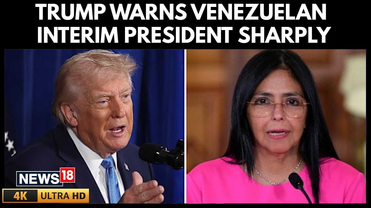 Trump Warns Venezuela&rsquo;s Acting President Delcy Rodr&iacute;guez of &lsquo;Big Price&rsquo; if She Doesn&rsquo;t Cooperate |4K