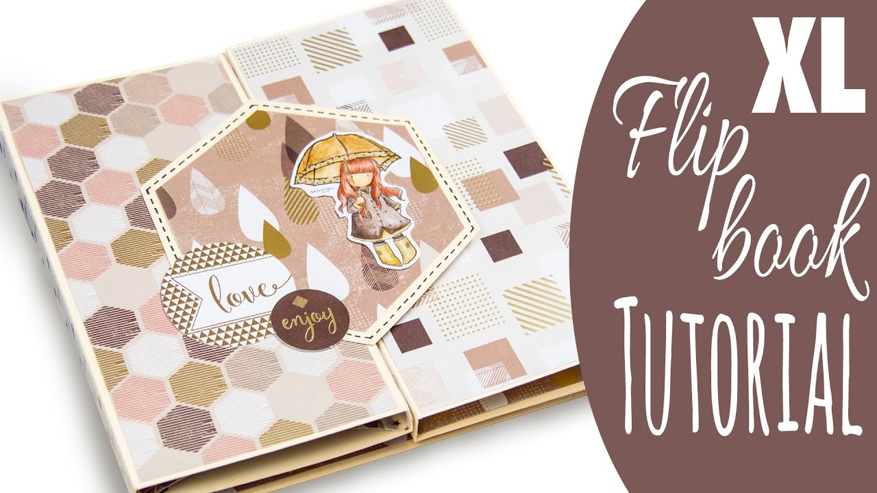 [Scrapbook Tutorial] XL Flipbook 
