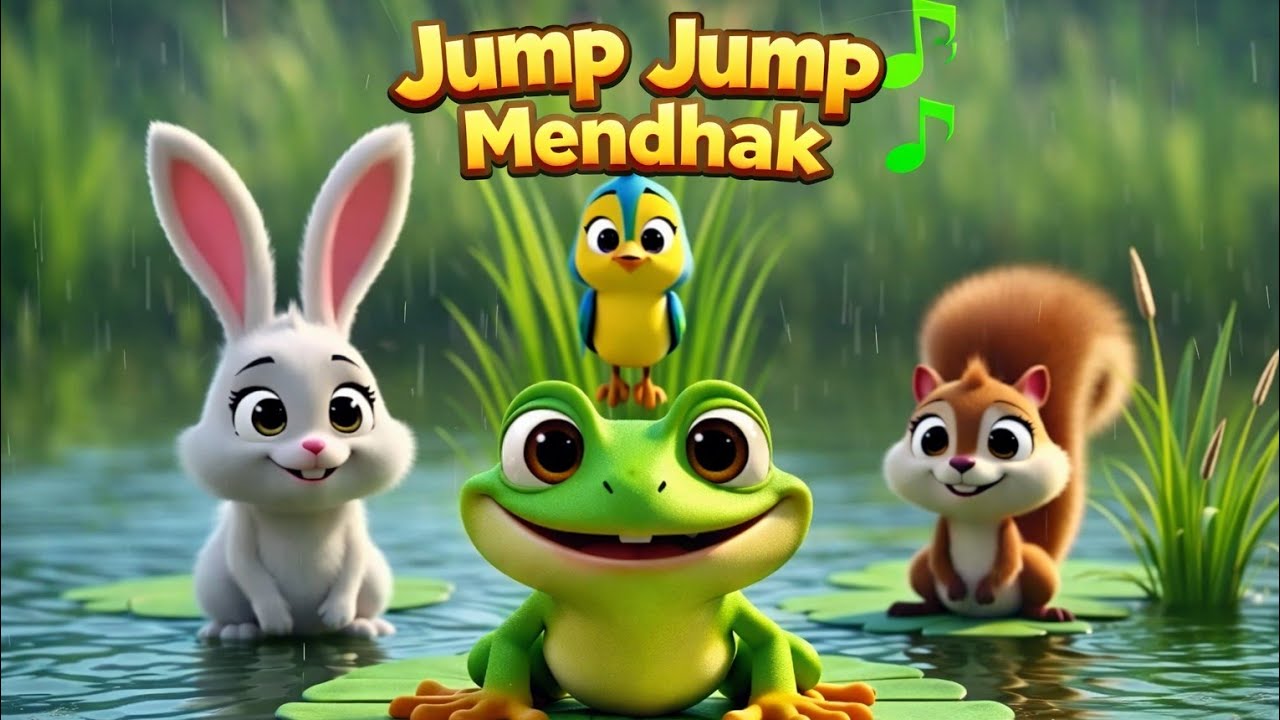 Jump Jump Mendhak 🐸 | Tap Tap Paani 💦 | Fun Kids Rhyme