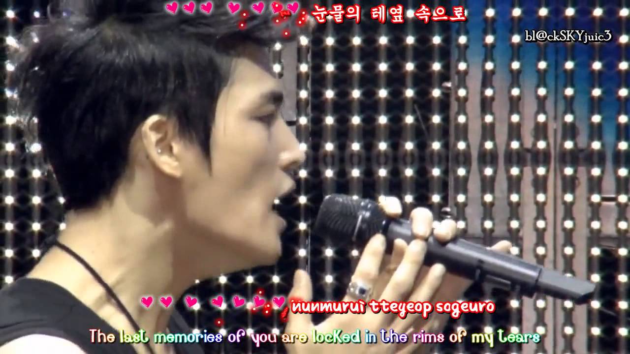 JYJ - In Heaven LIVE [hangul + eng sub + roman]