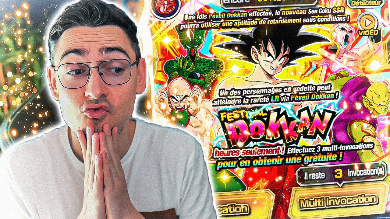 INVOCATION GOKU TB, TU DOIS TOMBER ! DOKKAN BATTLE