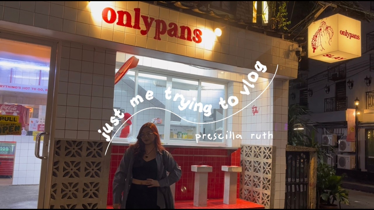 just me trying to vlog: onlypans taqueria 