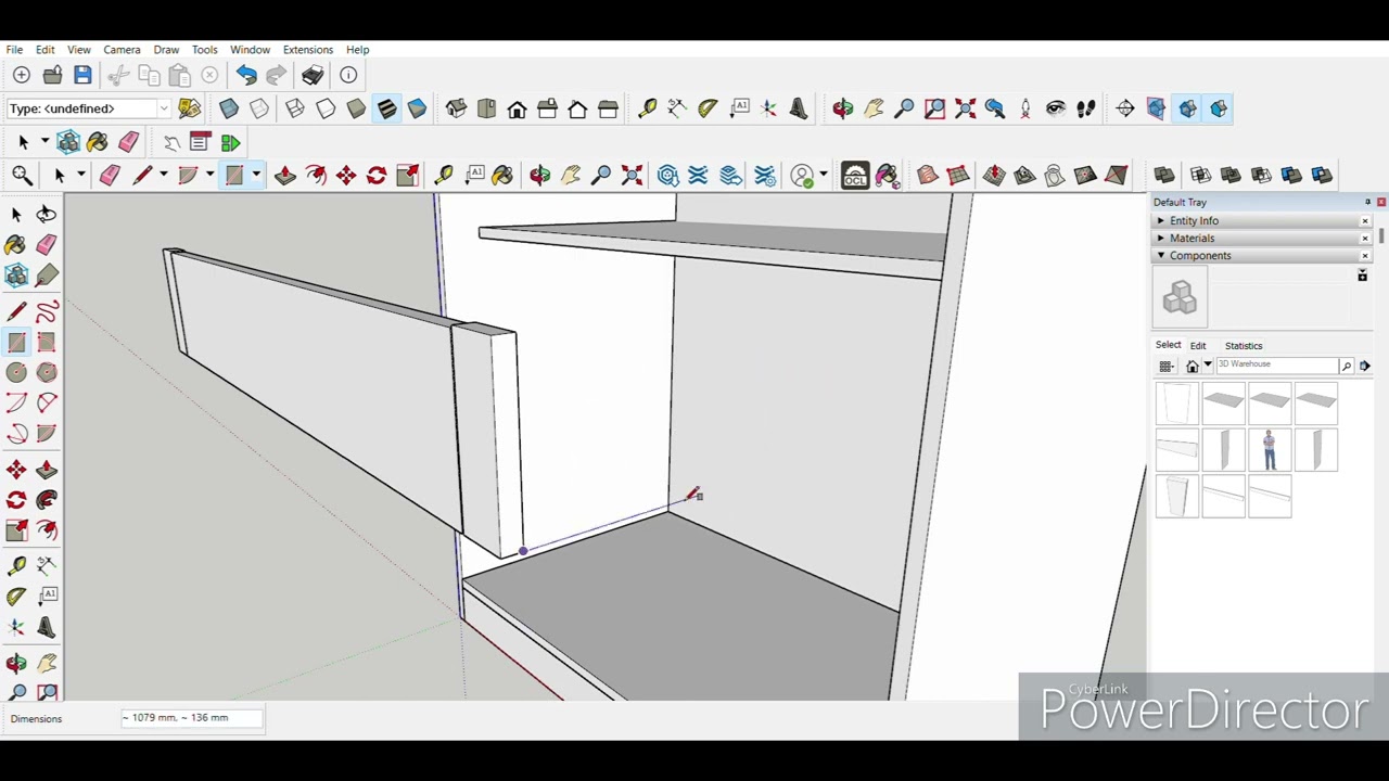 hindi tutorial Generate Cut-list Woodworking 3D SketchUp