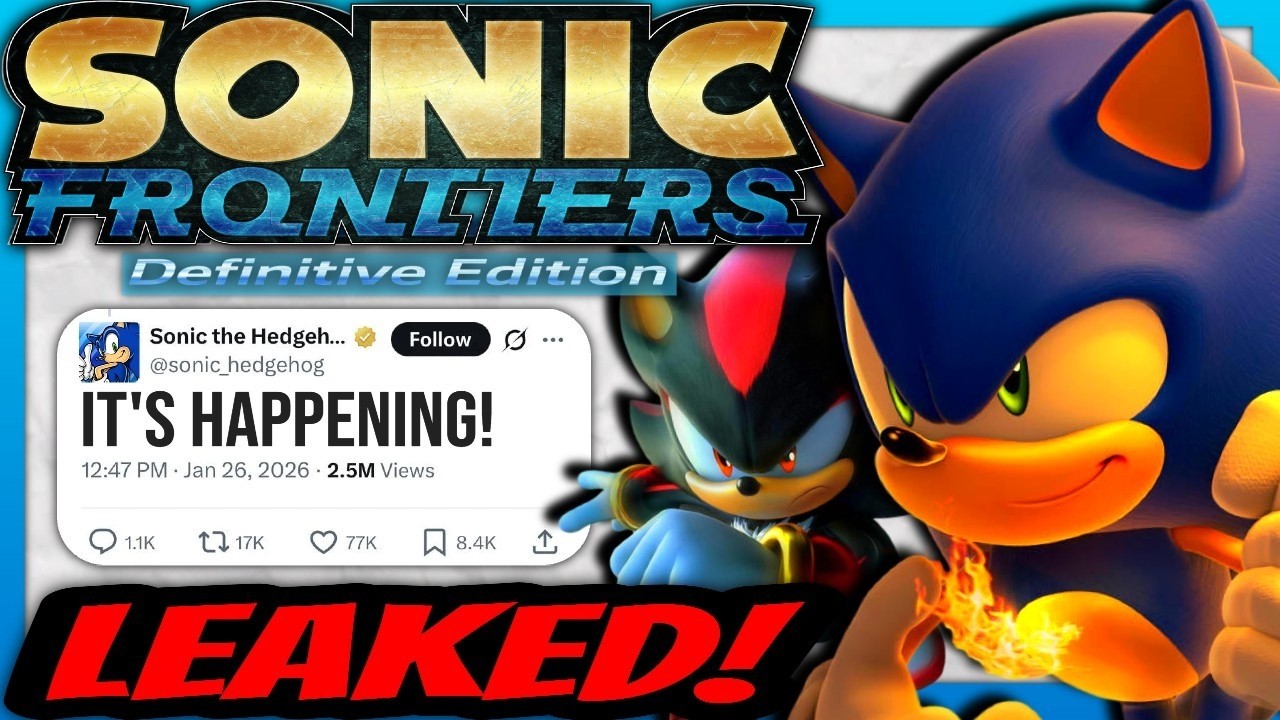 Официальная утечка информации об игре Sonic 2026 года! (Все объяснения)