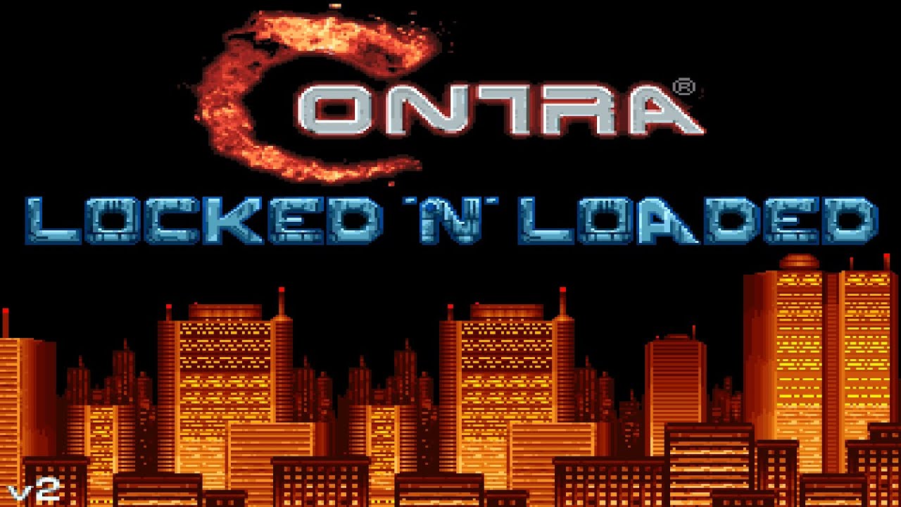 CONTRA LOCKED 'n' LOADED: Mission 1 Route A (PC,FANGAME) LONGPLAY