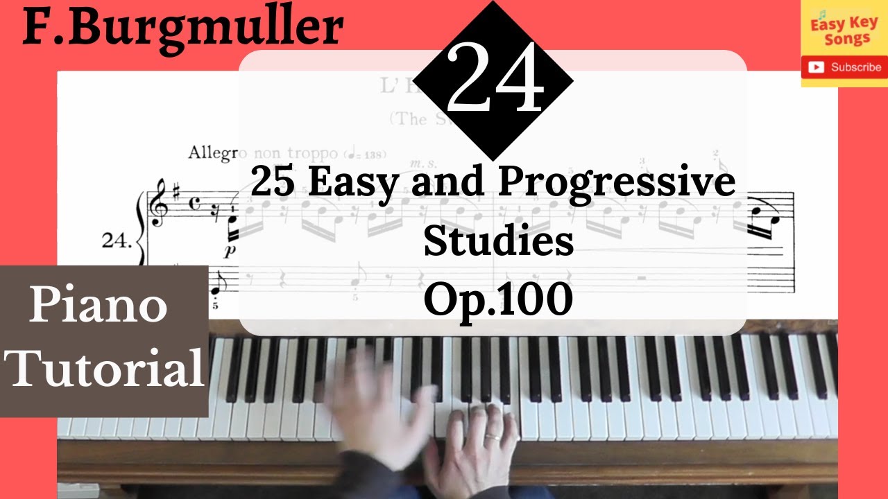 Burgmuller op.100 no.24 