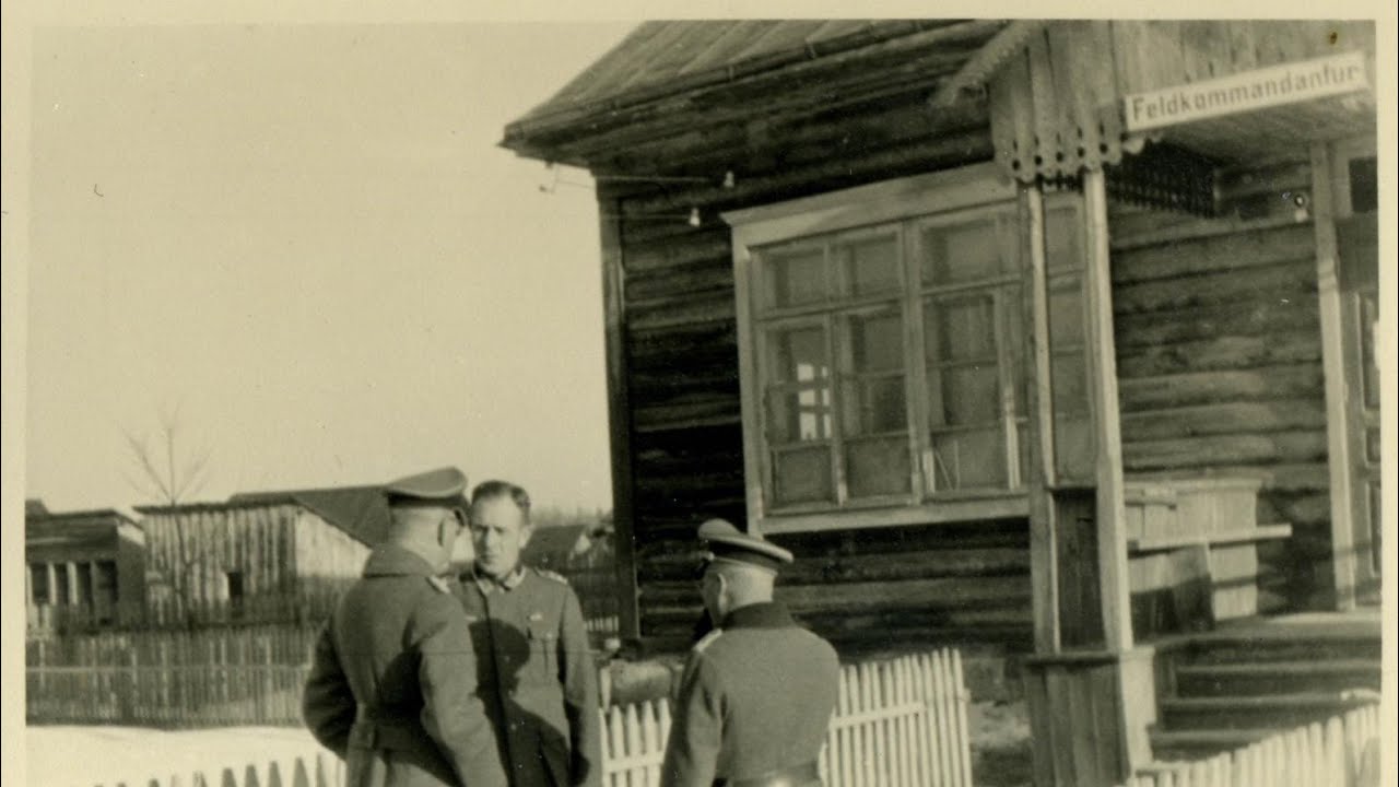 Старые Дороги во время фашистской оккупации 1941-1942 г. Фотохроника