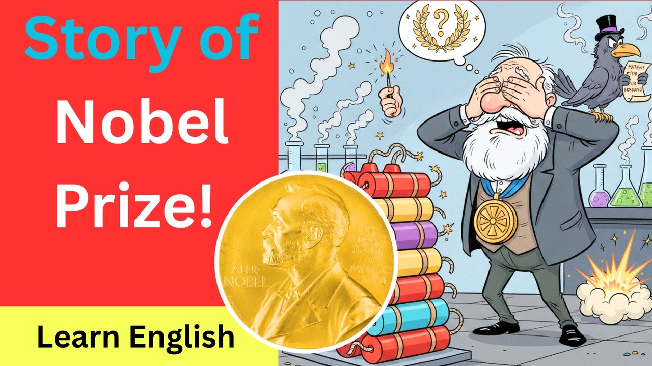 Learn English through the inspiring story of the Nobel Prize 🏆✨