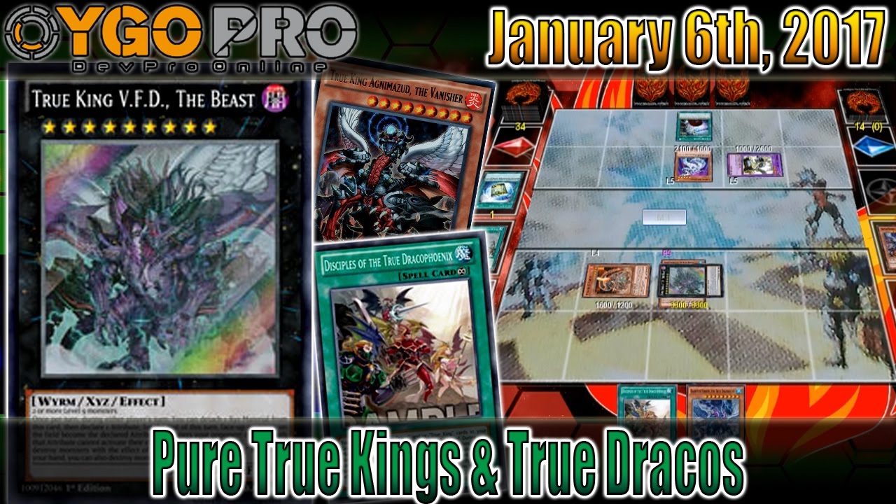 Pure True Kings & True Draco (YGOpro Duels) V.F.D. The Real M.V.P.
