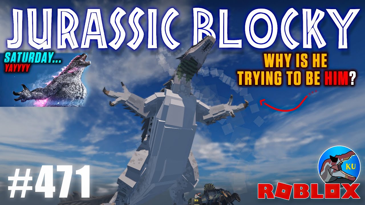 Jurassic Blocky! and the fun updates we had  - Dinosaurs Live - Day 471 ( Saturday but very dry )