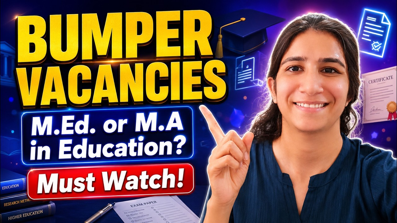 New Vacancies in Education in UP | M.A./M.Ed. Eligibility | UPHESC B.Ed. Assistant Professor