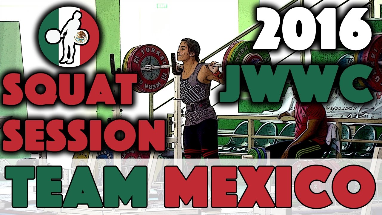 Team Mexico - Squat Session (June 26)