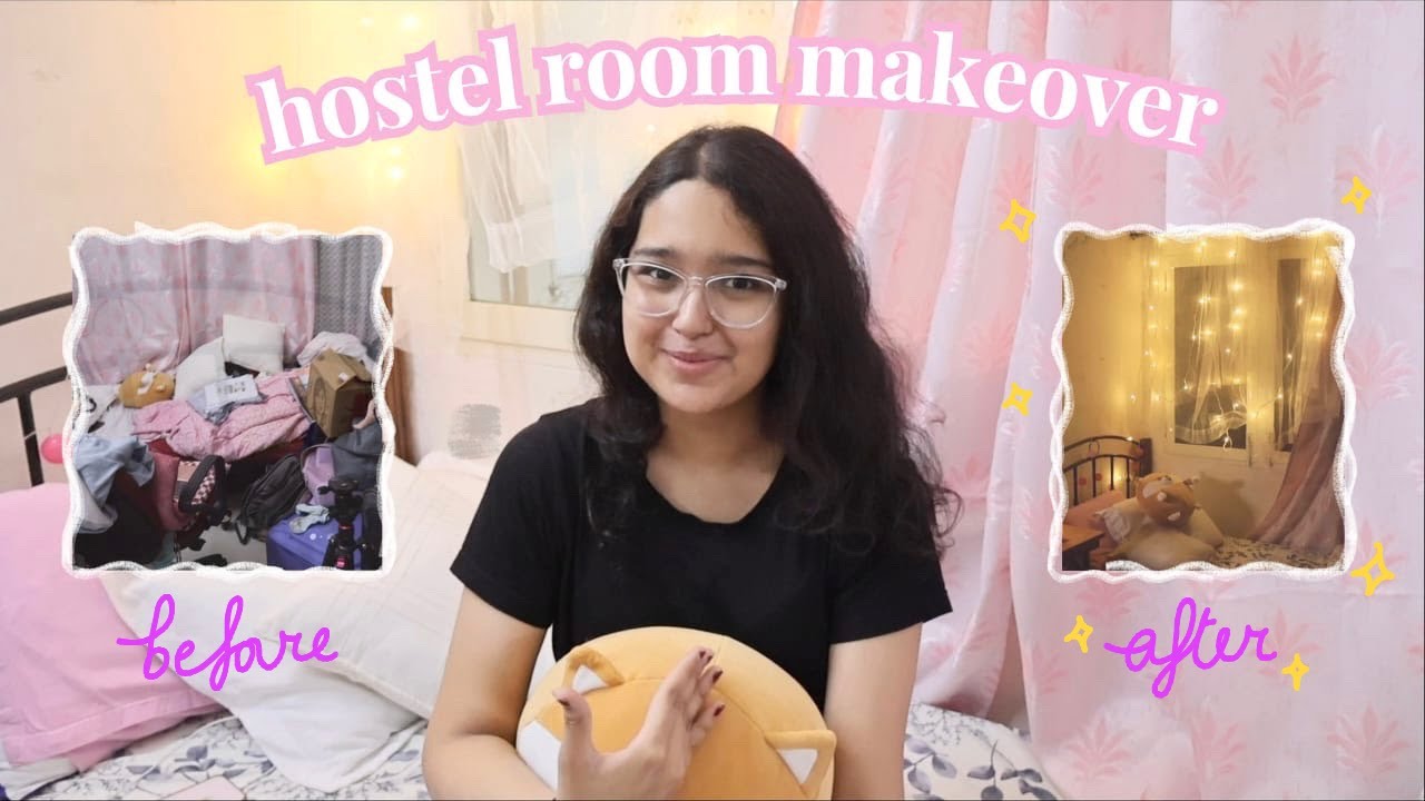 HOSTEL ROOM MAKEOVER ON A BUDGET  | business school diaries