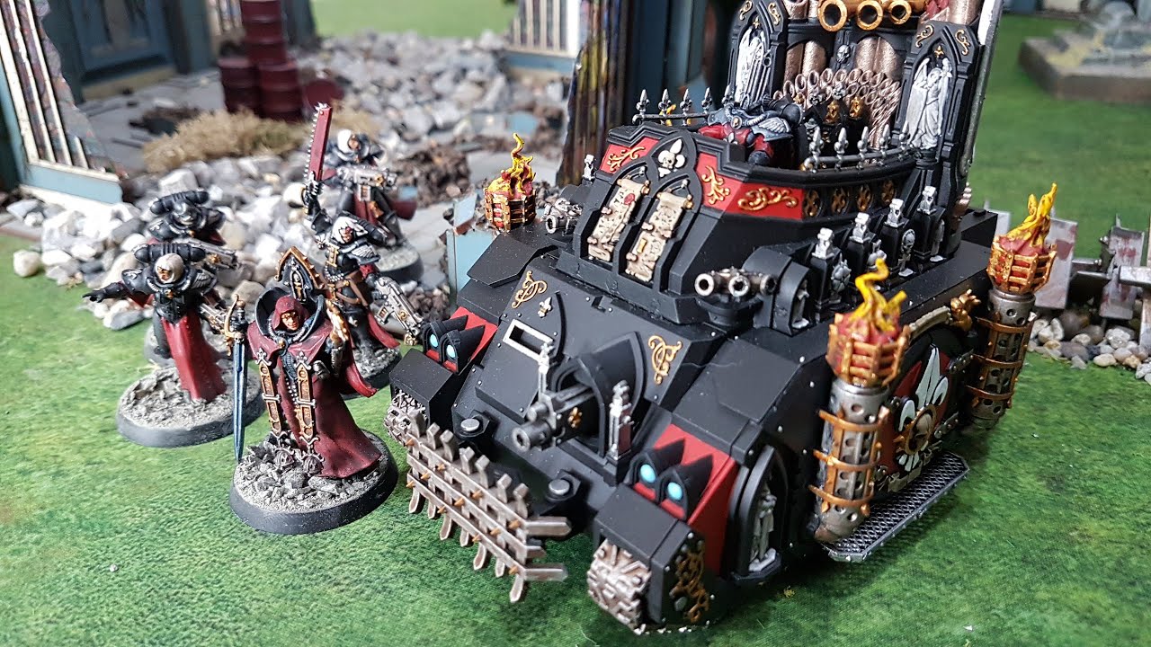 Orks v Sisters of Battle, Warhammer 40k battle report