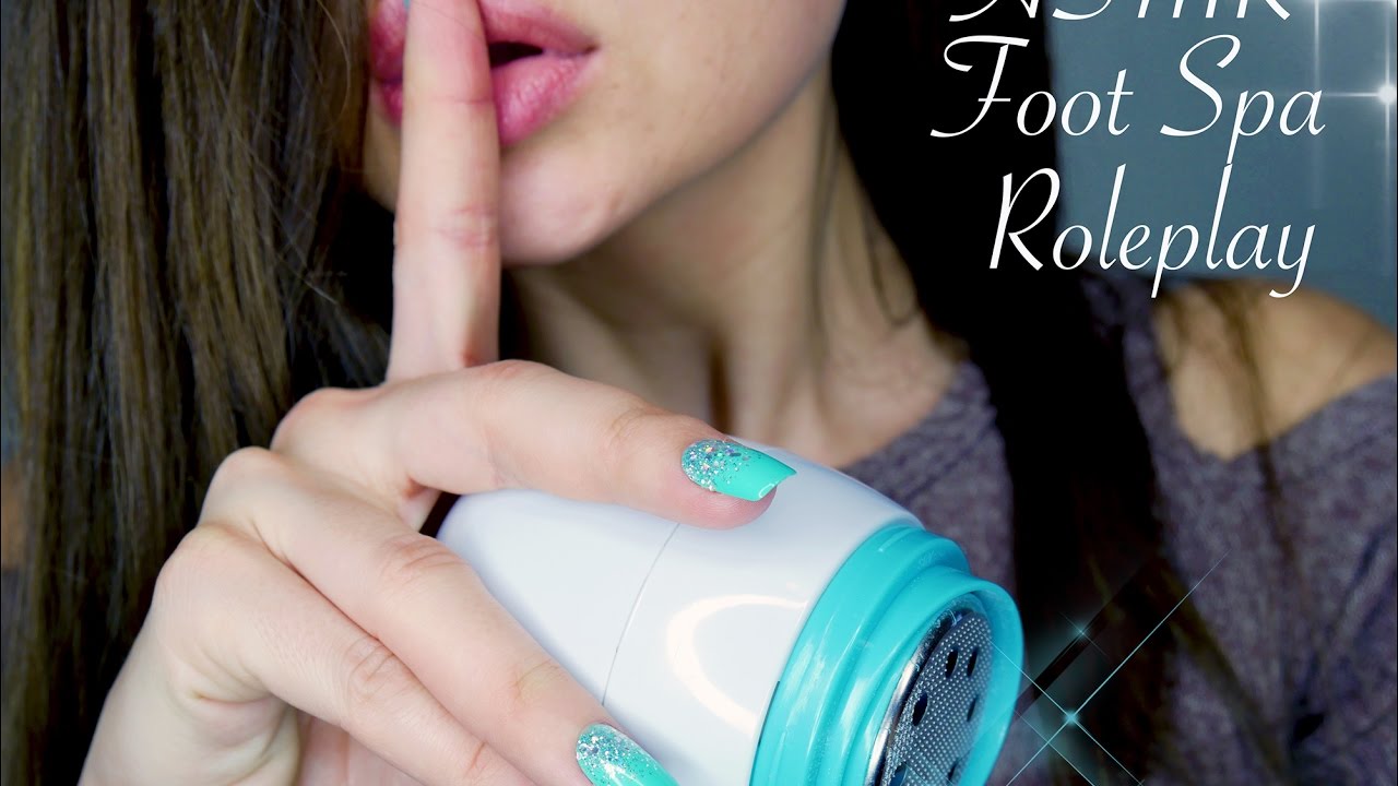 ASMR Foot Spa Roleplay *Pedicure and Massage