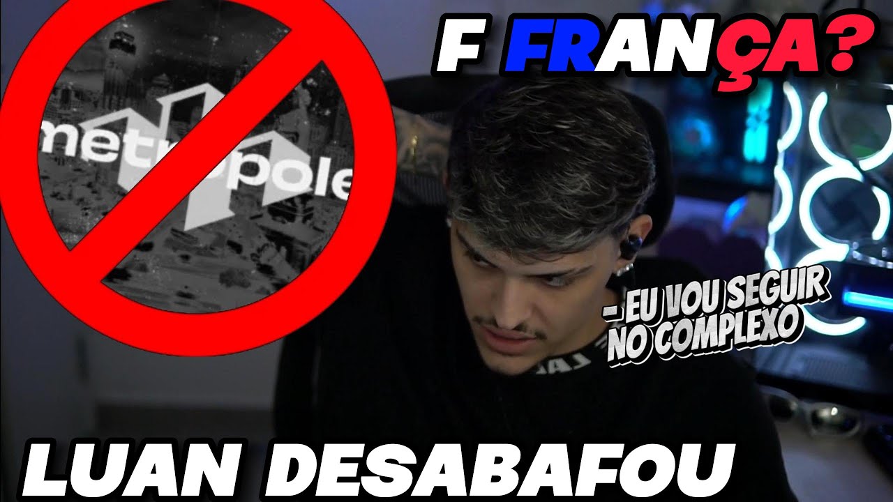LUAN FALOU SOBRE SEU BAN DO METROPOLE