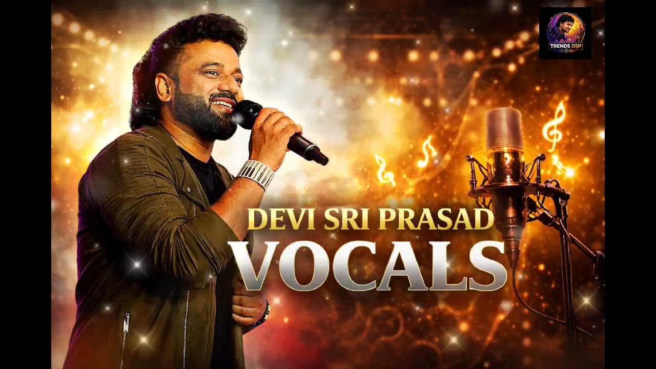 Devi Sri Prasad Voice Only 💥 | Acapella Version - Trends DSP