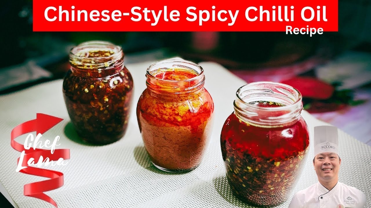 How to Make Spicy Chilli Oil | Chinese style Chilli Oil | Chilli Oil Recipe |