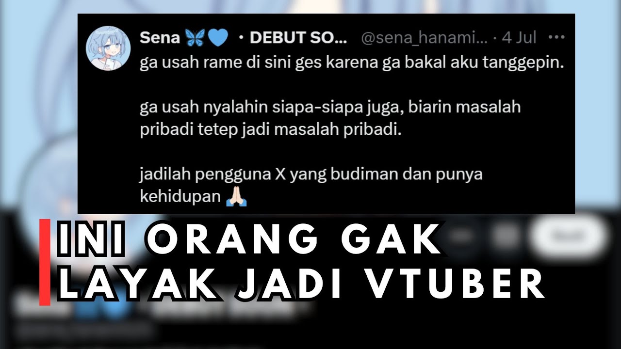 Vtuber Belum Debut Tapi Bikin Ulah