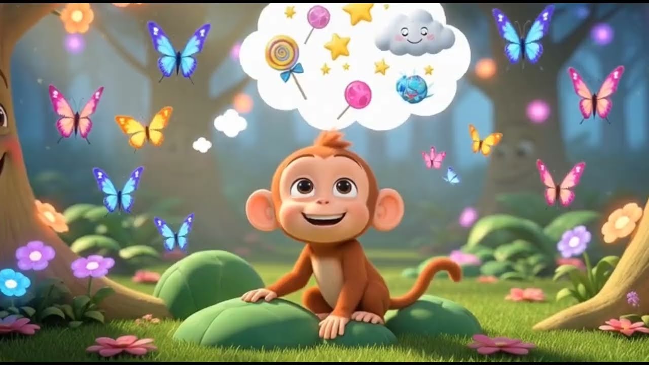 चीकू और जादुई रंगों का जंगल 🌈