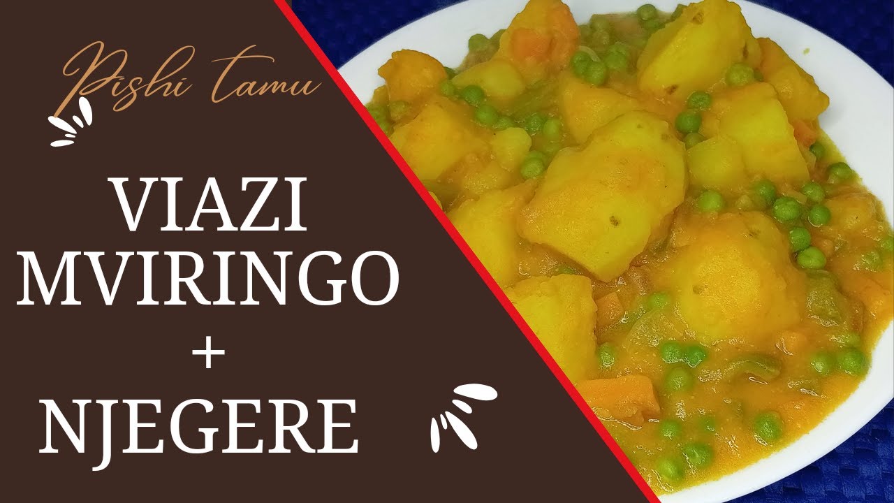 JINSI YA KUPIKA VIAZI MVIRINGO NA NJEGERE