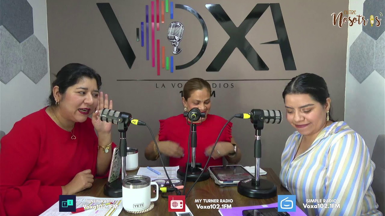 EN VIVO | ENTRE NOSOTRAS | VOXA 102.1 FM