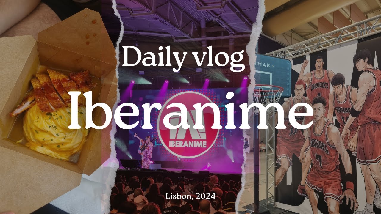 IBERANIME LISBOA 2024 | Anime convention vlog, artist alley, activities, gaming and cosplay ⛩️🍥🌸