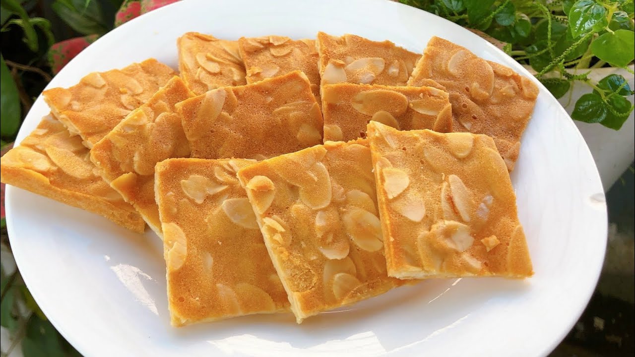 Cách Làm Bánh Ngói Hạnh Nhân Vừa Thơm Vừa Giòn