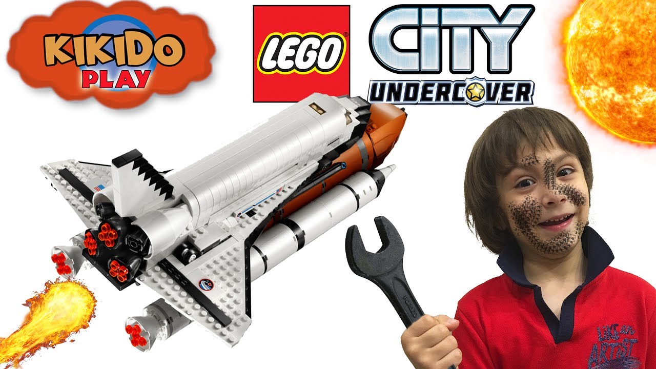 👮 LEGO CITY UNDERCOVER УГНАЛИ КОСМИЧЕСКИЙ ШАТТЛ 🚀 Видео для детей Новое Прохождение Кикидо  плей