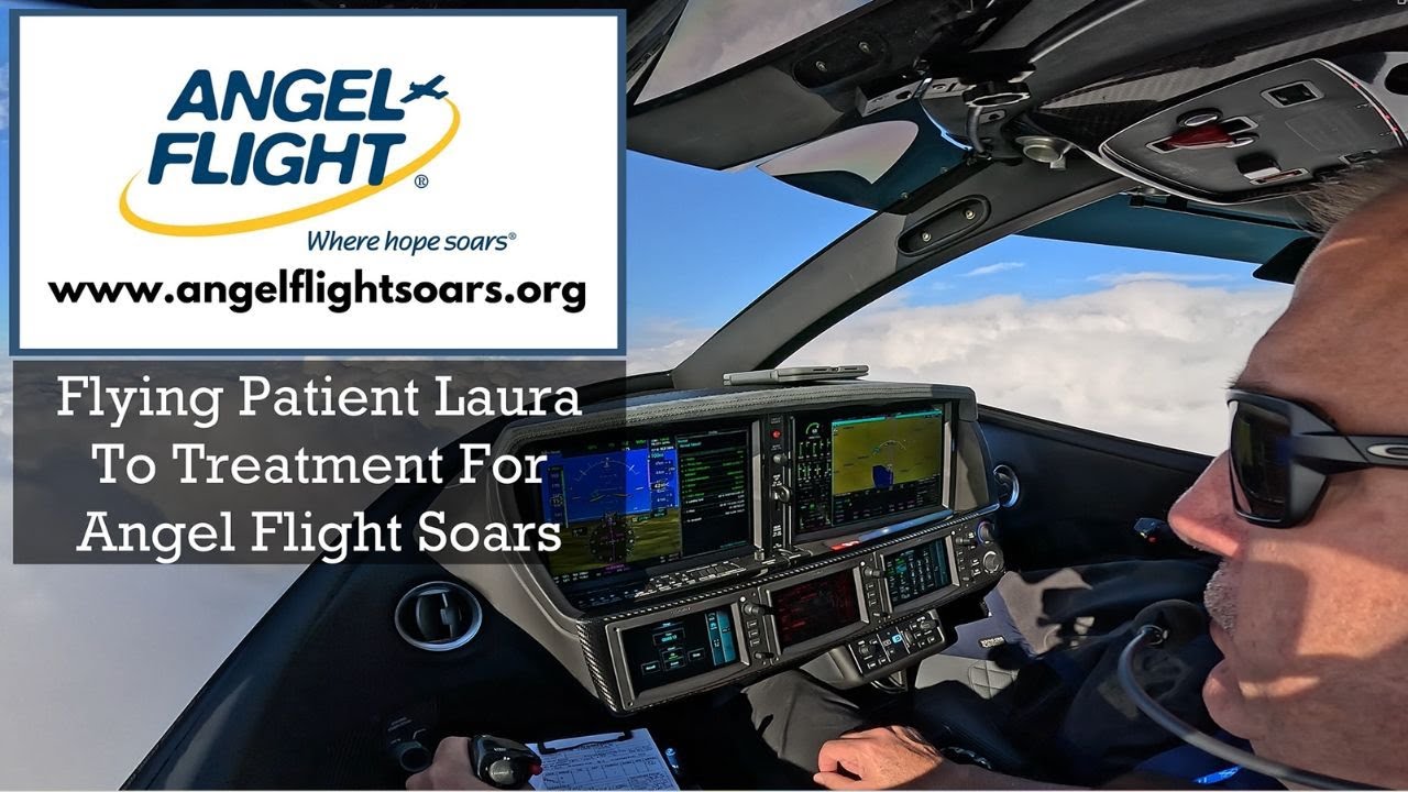 Vision Jet Pilot Flies Patient Laura for Angel Flight Soars - GoodKarmaAirlines is back!