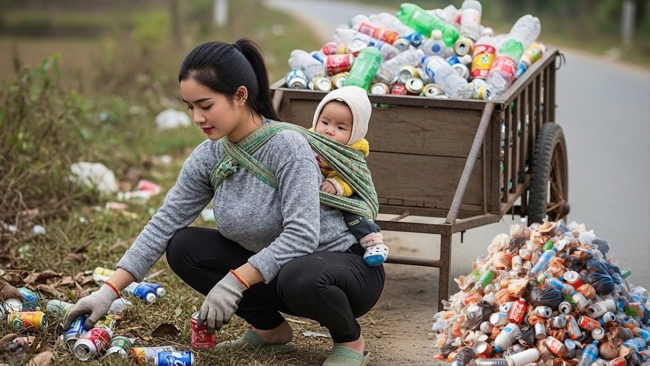Single Mom in the Countryside: Recycling Scrap to Make a Living